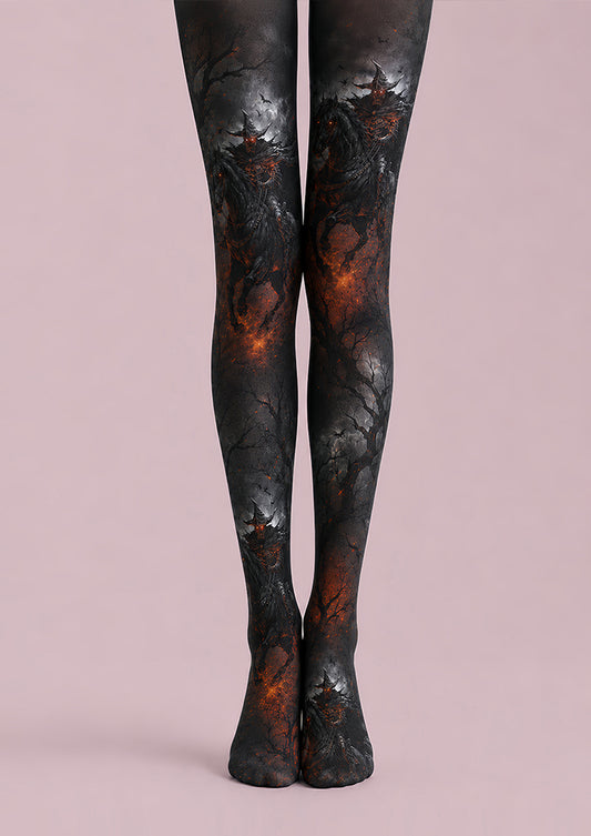 Haunted Horseman Halloween Cosplay Pantyhose L67-8