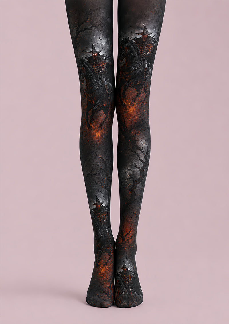 Haunted Horseman Halloween Cosplay Pantyhose L67-8