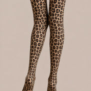 Street Style Leopard Tights Hosiery Pantyhose L68-101