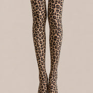 Street Style Leopard Tights Hosiery Pantyhose L68-101