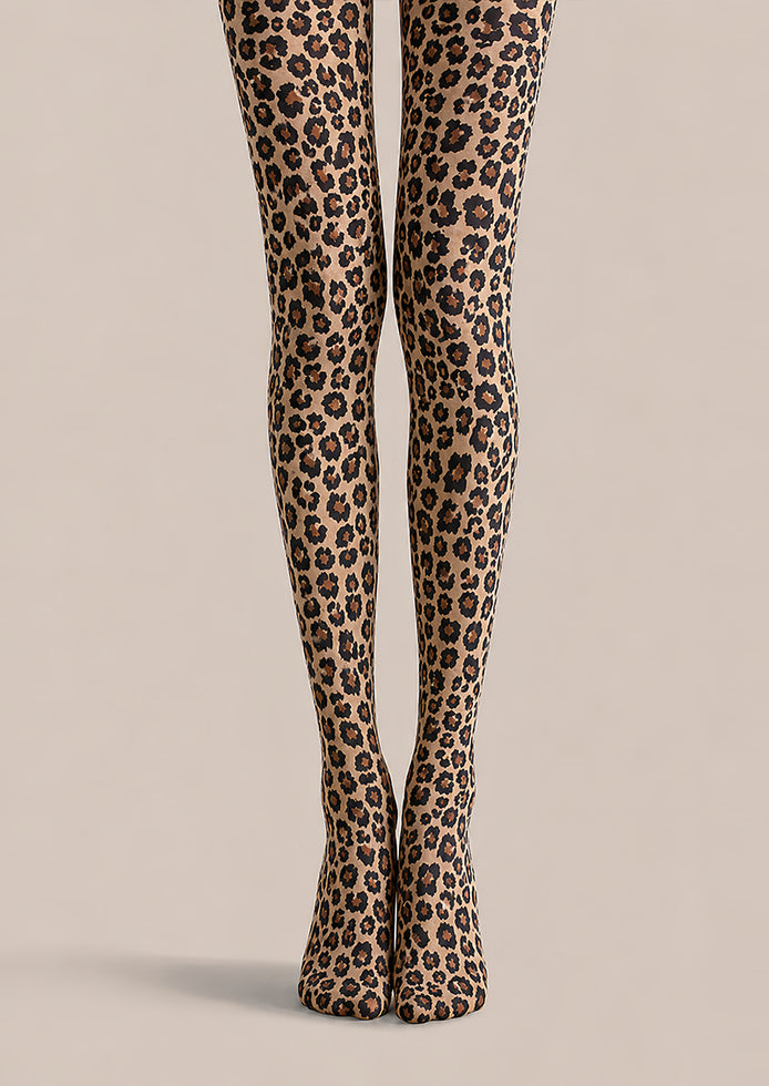 Street Style Leopard Tights Hosiery Pantyhose L68-101