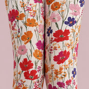 Wild Garden Floral Print Tights Hosiery Pantyhose L68-111