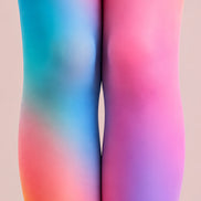 Y2K Rainbow Gradient Hosiery Tights L68-120