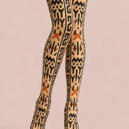 Ethnic Boho Geometric Pattern Tights L68-121