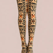 Ethnic Boho Geometric Pattern Tights L68-121