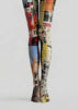 Urban Graffiti Graphic Tights Hosiery L68-128