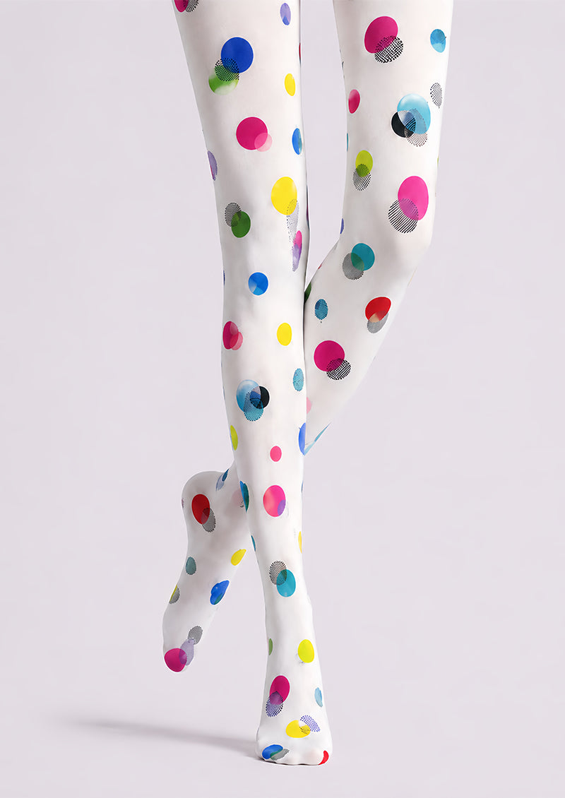 PopArt Print Tights Polka Dot Candy Pantyhose L68-13