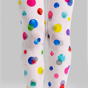 PopArt Print Tights Polka Dot Candy Pantyhose L68-13
