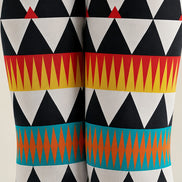 Harlequin Geometric Tights Hosiery Pantyhose L68-130