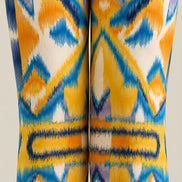 Boho Tribal Ikat Print Tights Hosiery L68-131