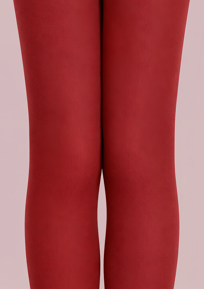 Burgundy Everyday Tights Hosiery Pantyhose L68-136