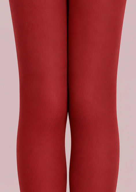 Burgundy Everyday Tights Hosiery Pantyhose L68-136