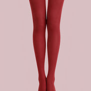 Burgundy Everyday Tights Hosiery Pantyhose L68-136