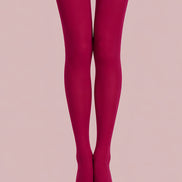 Fuchsia Pink Basic Tights Hosiery Pantyhose L68-139