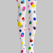 PopArt Print Tights Polka Dot Candy Pantyhose L68-13