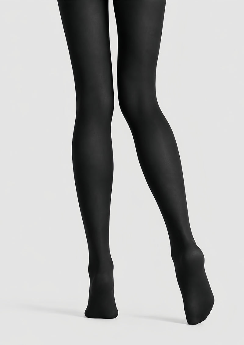 Classic Black Basic Tights Hosiery Pantyhose L68-140