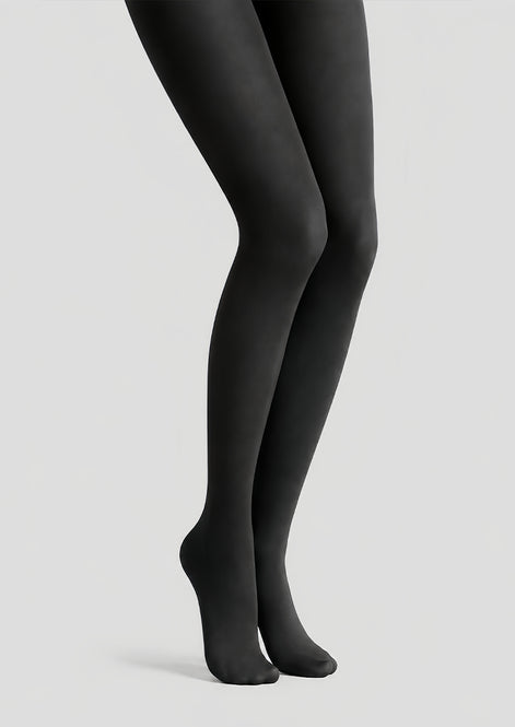 Classic Black Basic Tights Hosiery Pantyhose L68-140