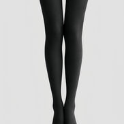 Classic Black Basic Tights Hosiery Pantyhose L68-140