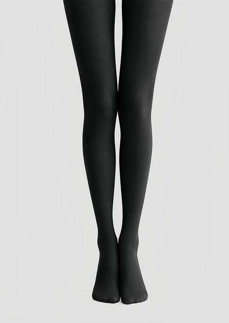 Classic Black Basic Tights Hosiery Pantyhose L68-140