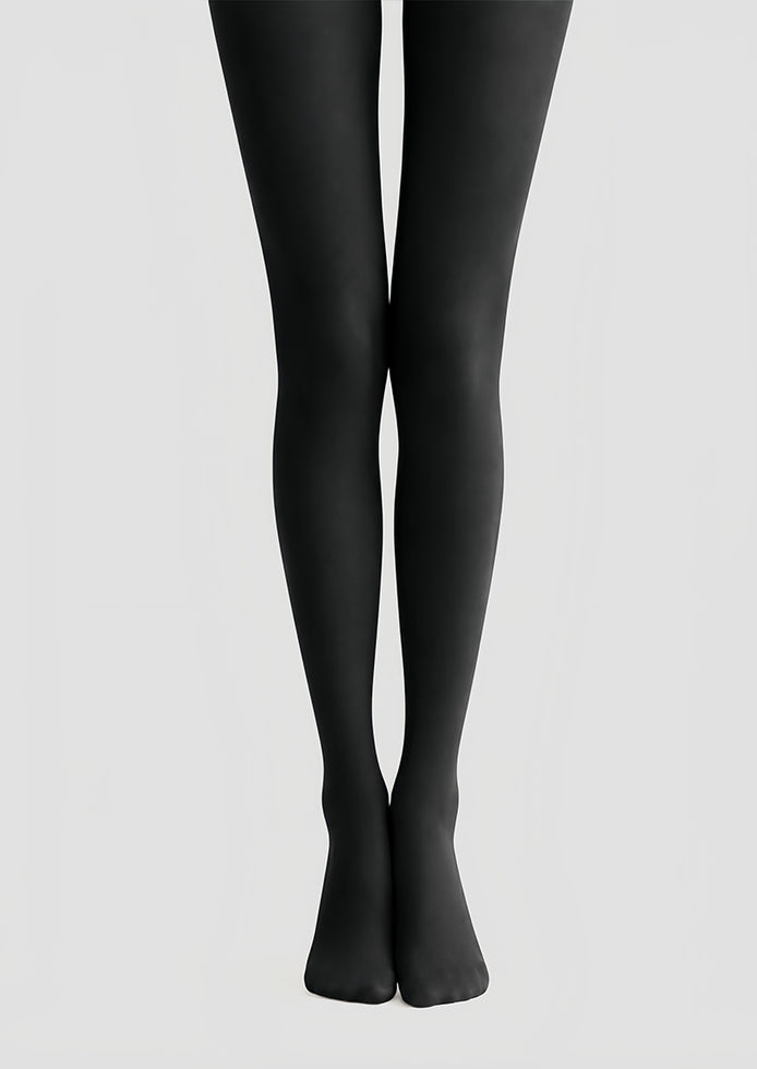 Classic Black Basic Tights Hosiery Pantyhose L68-140