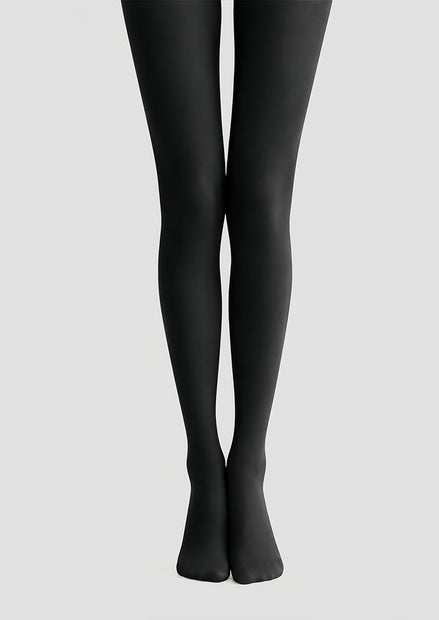 Classic Black Basic Tights Hosiery Pantyhose L68-140