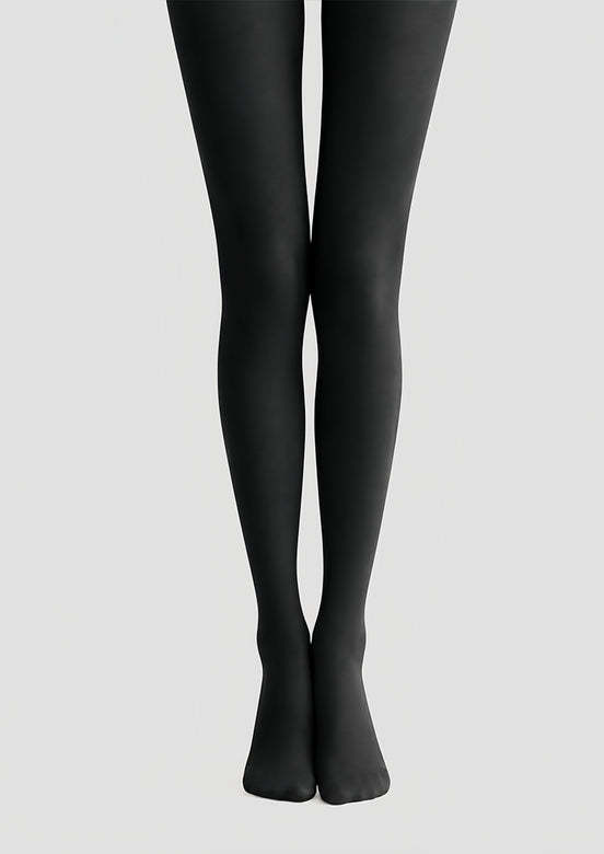 Classic Black Basic Tights Hosiery Pantyhose L68-140