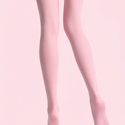 Pink Cat Dog Pantyhose Floral Animal Print Tights L68-16