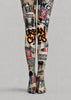 Urban Graffiti Y2K Tights Street Art Pantyhose L68-25