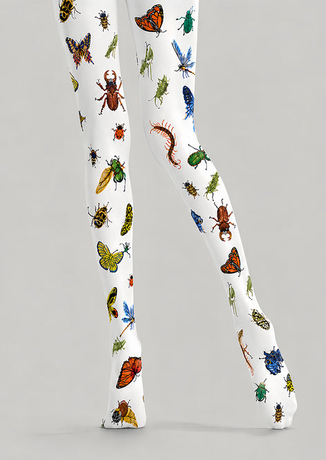 Spring Butterfly Tights Colorful Insect Pantyhose L68-46
