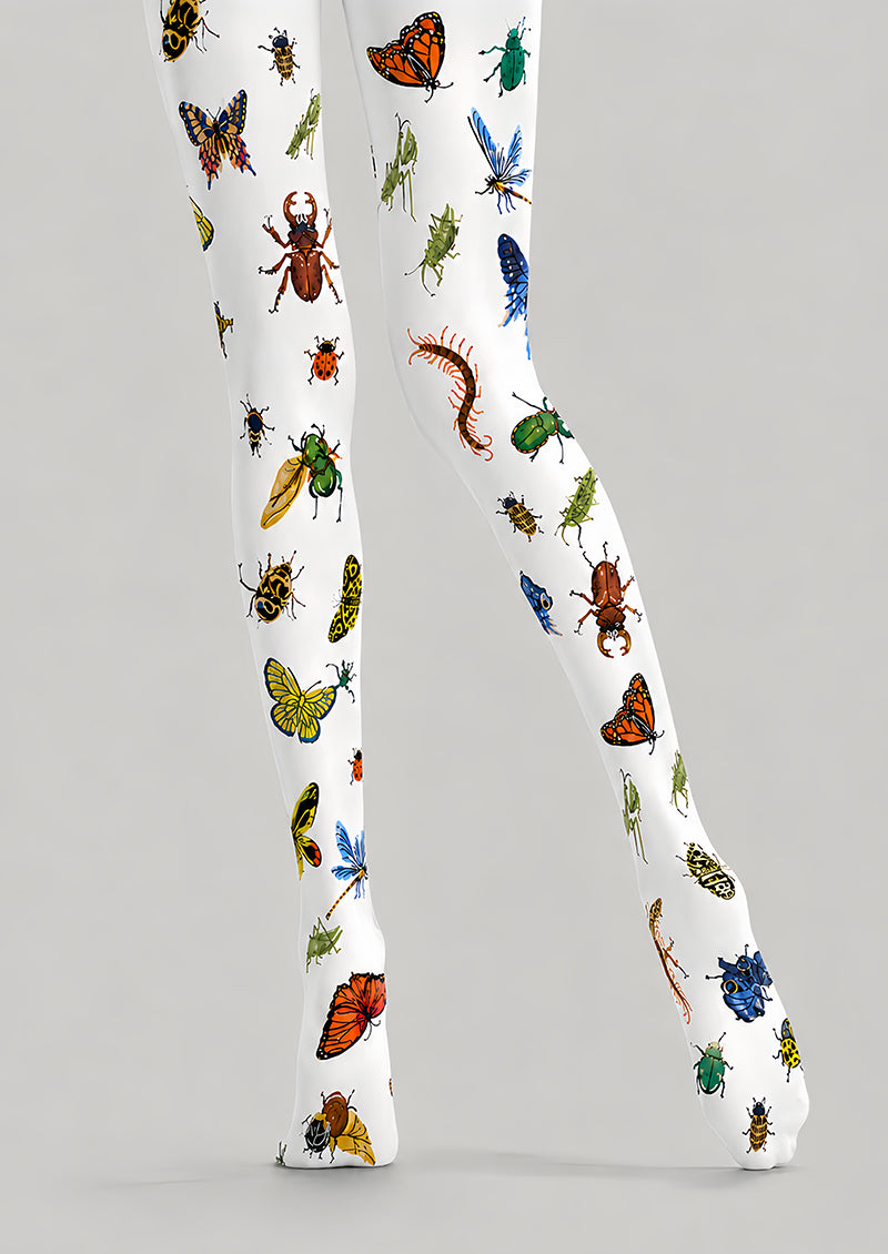 Spring Butterfly Tights Colorful Insect Pantyhose L68-46
