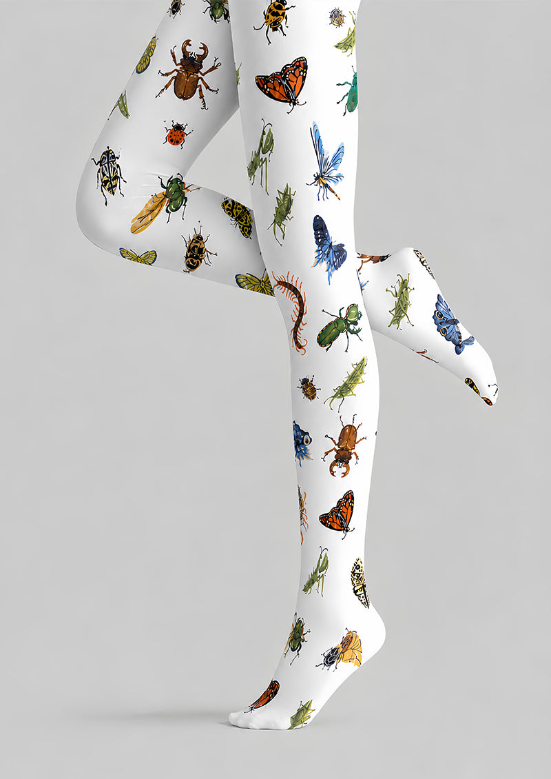 Spring Butterfly Tights Colorful Insect Pantyhose L68-46