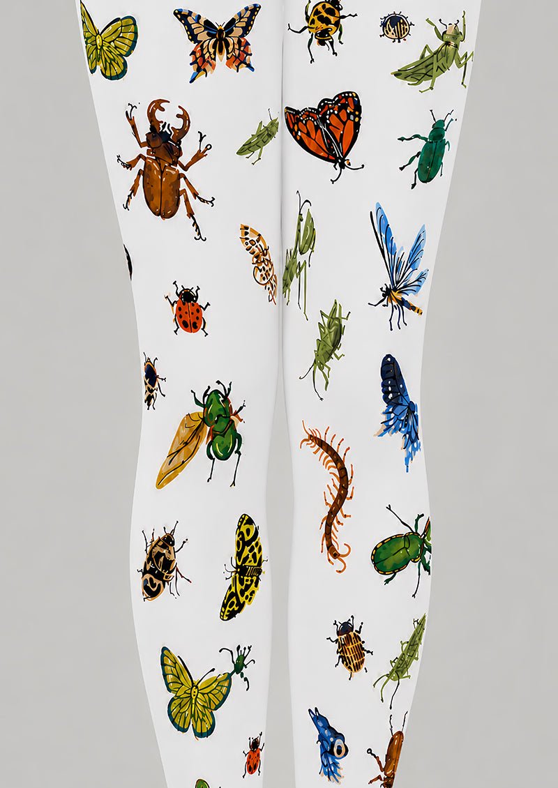 Spring Butterfly Tights Colorful Insect Pantyhose L68-46