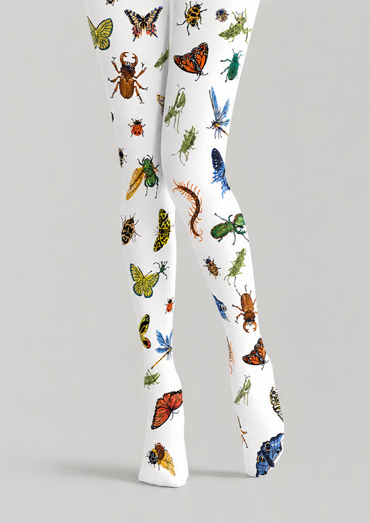 Spring Butterfly Tights Colorful Insect Pantyhose L68-46