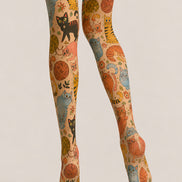 Cute Cat Tights Animal Print Pantyhose L68-50