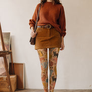 Cute Cat Tights Animal Print Pantyhose L68-50