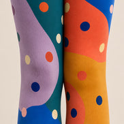 Pop Art Polka Dot Pantyhose Graphic Tights L68-6