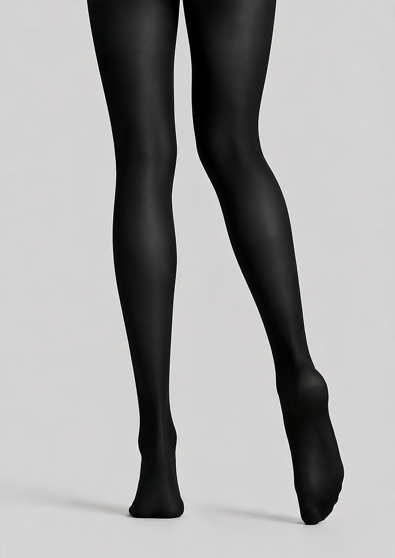Gothic Skull Print Halloween Tights Black Hosiery L68-84