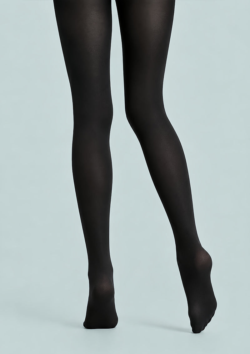 Golden Crane Wings Unfurling Patterned Tights L68-98