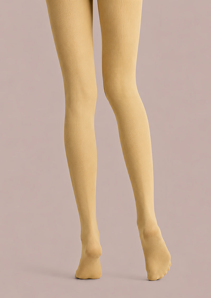 Black Rooster Yellow Tights Hosiery L68-99