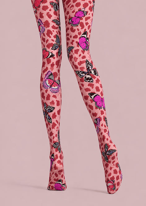 Butterfly Animal Print Tights Hosiery Pantyhose L69-1