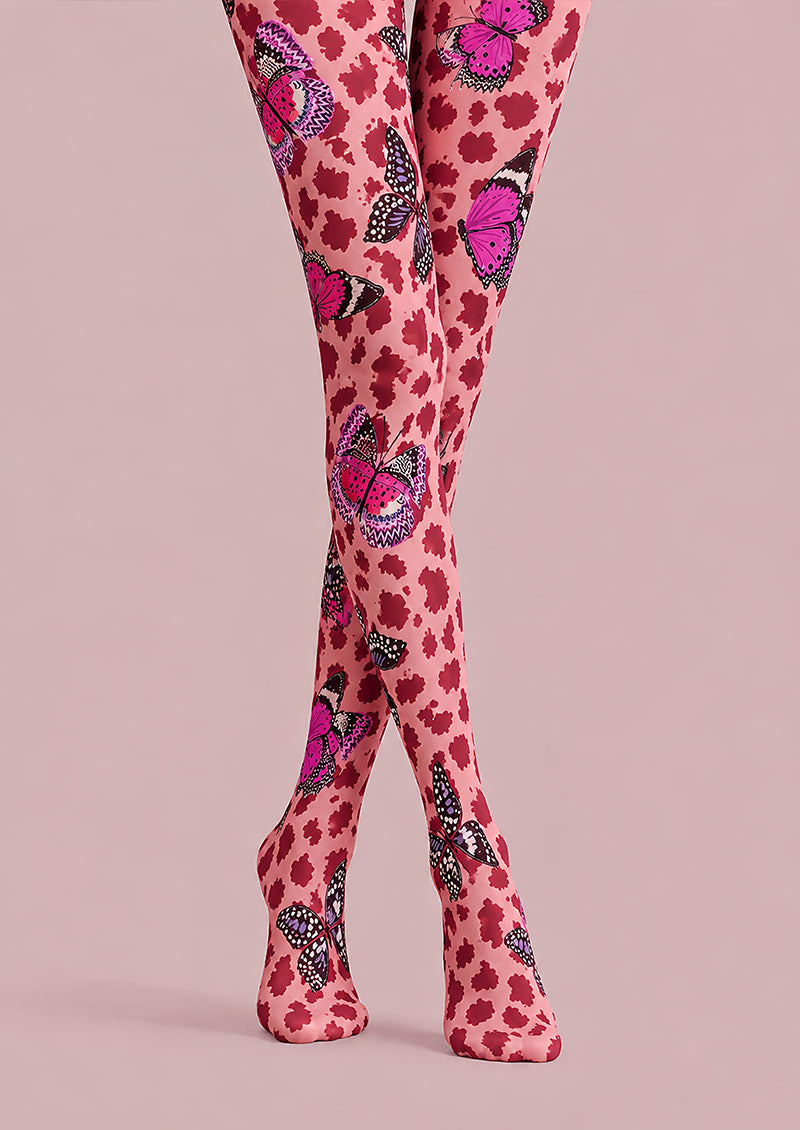Butterfly Animal Print Tights Hosiery Pantyhose L69-1