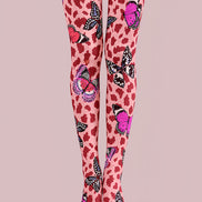 Butterfly Animal Print Tights Hosiery Pantyhose L69-1