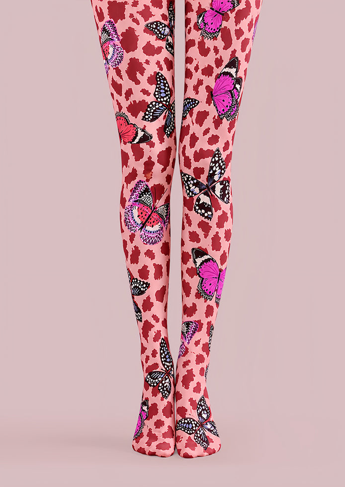 Butterfly Animal Print Tights Hosiery Pantyhose L69-1