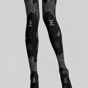 Dark Symbol Bat Tights Hosiery Pantyhose L69-10