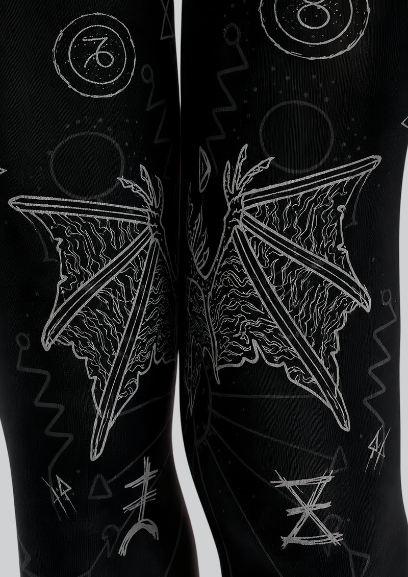 Dark Symbol Bat Tights Hosiery Pantyhose L69-10