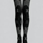 Dark Symbol Bat Tights Hosiery Pantyhose L69-10