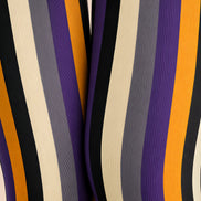 Witchy Stripe Halloween Tights Colorful Pantyhose L69-21