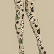 Mummy Owl Halloween Costume Tights L69-23