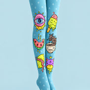 Cute Cartoon Graphic Tights Hosiery Pantyhose L69-25