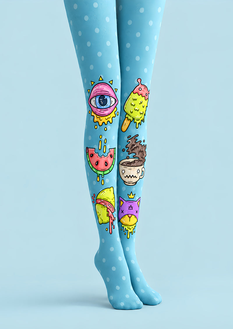 Cute Cartoon Graphic Tights Hosiery Pantyhose L69-25
